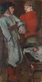 Helmut Kolle gen. vom Hügel, Zwei Soldaten, 1924, Oil on canvas