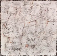 Gerhard Hoehme, Raumfiguren, 1963, Mixed media