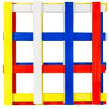 Alle Vier by Imi Knoebel, 1998, Acrylic on aluminum, sold Jun 2018