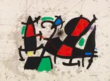 Joan Miró, Ohne Titel, Um 1970, Gouache