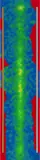 Jack Goldstein, Untitled (Long Blue Green), 1988, Acrylic on canvas