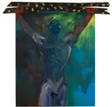 Ohne Titel by Rainer Fetting, 1984, Oil on canvas, sold Jun 2018