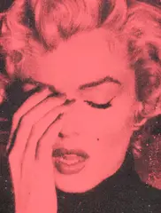 Russell Young, Marilyn Suicide, 2013, Mixed media