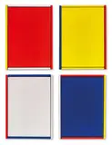 DIN IV, B1-B4 (4-teilig) by Imi Knoebel, 1994, Acrylic, sold Jun 2018