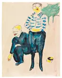 Max Pechstein, Murmel spielende Knaben