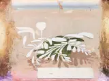 Matthias Weischer, Fächer, 2009, Oil on canvas