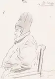 Neo Rauch, Heilstätte, 2009, Pencil drawing