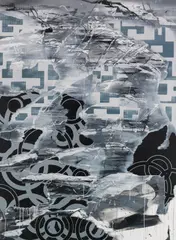 Tobias Lehner, Ohne Titel (aus der Serie: 12 34 YF), 2008/09, Acrylic on canvas