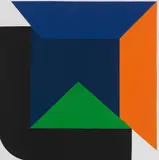 S-13LR by Georg Karl Pfahler, 1967, Acrylic on canvas, sold Jun 2018