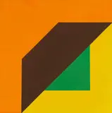 Tauto I by Georg Karl Pfahler, 1969, Acrylic on canvas, sold Jun 2018