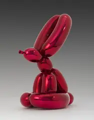 Balloon Rabbit (Red) by Jeff Koons, 2017, Multiple, sold Jun 2018