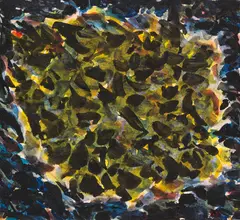 Constellation by Sam Francis, 1955, Watercolor, sold Jun 2018