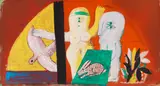 Horst Antes, Ohne Titel, Ca. 1965, Acrylic