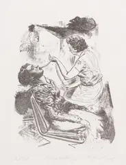 Der Mittler by Neo Rauch, 2006, Portfolio, sold Jun 2018