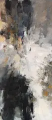 Ohne Titel by Heinz Kreutz, 1958, Oil on canvas, sold Jun 2018