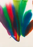 Phenomena High Water Mark by Paul Jenkins, 1974, Watercolor, sold Jun 2018