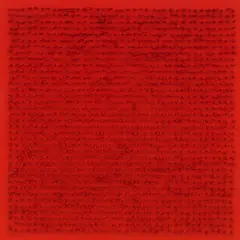 Tableau clous by Bernard Aubertin, 1970, nails, wood, paint, sold Jun 2018