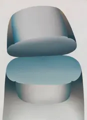 Spaltung I by Lambert Maria Wintersberger, 1969, Acrylic on canvas, sold Jun 2018