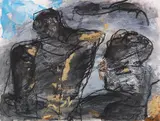 Emil Schumacher, G-69/1984, 1984, Mixed media
