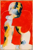 Horst Antes, Ohne Titel, 1966, Acrylic