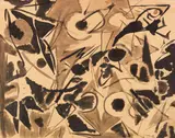Ernst Wilhelm Nay, Ohne Titel, 1952, Brush and India ink
