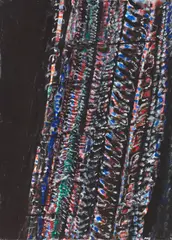 Henri Michaux, Sans Titre, 1977, Acrylic on canvas