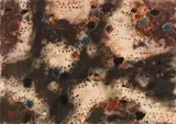 Terres dalmates by Zoran Mušič, 1959, Gouache, sold Jun 2018