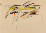 Peter Brüning, Ohne Titel, 1961, Chalks