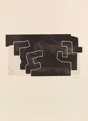 Egitura by Eduardo Chillida, 1972, Etching, sold Jun 2018