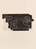 Eduardo Chillida, Egitura, 1972, Etching