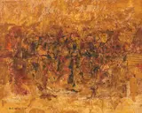 Karl Fred Dahmen, Ohne Titel, Um 1959/60, Mixed media