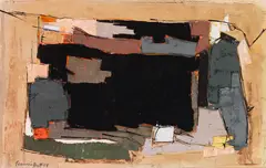 Francis Bott, Ohne Titel, 1958, Mixed media