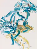 Hann Trier, Ohne Titel, 1966, Watercolor