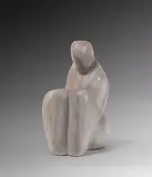 Hans Nagel, Sitzende, Um 1952, Marble