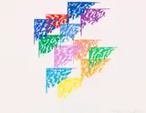 Piero Dorazio, Senza Titolo, 1996, Gouache