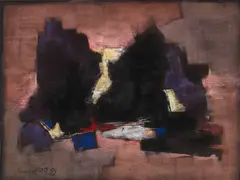 Francis Bott, Ohne Titel, 1959, Pastel