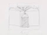Giorgio Morandi, Natura morta, 1963, Pencil drawing
