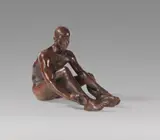 Paul Egon Schiffers, Sitzender Sportler, 1936, Bronze