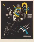Wassily Kandinsky, Kleine Welten VII, 1922, Farblithografie auf Japan