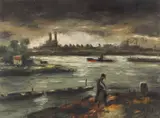Frans Masereel, Bords de la Seine