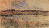 Christian Rohlfs, See im Abendlicht