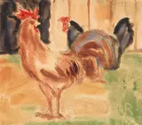 Christian Rohlfs, Hahn und Huhn