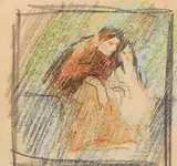 August Macke, Frau mit Kind