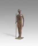 Heinrich Kirchner, Wanderer, 1949, Bronze