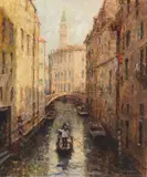 Otto Eduard Pippel, Canal in Venedig