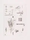 Wassily Kandinsky, Erste Radierung für die Editions >Cahiers d´Art<, 1930, Drypoint