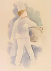 Bäckerjunge by George Grosz, 1929, Watercolor, sold Jun 2018