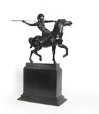 Franz von Stuck, Amazone, 1897, Bronze