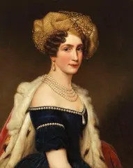 Joseph Karl Stieler, Auguste Amalie Prinzessin von Bayern, Herzogin von Leuchtenberg (1788-1851), Um 1825, Oil on canvas