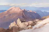 Edward Theodore Compton, Hoher Göll vom Watzmann-Hocheck